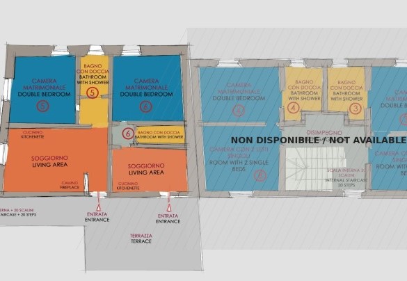 Tenuta Montiepoli - First floor