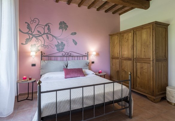 Double bedroom n.2 on the ground floor - Tenuta Montiepoli 