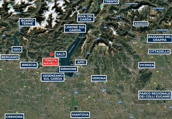 Tenuta Navelli - Map