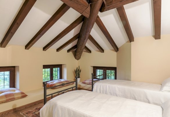 Twin bedroom n.6 with joinable beds - Tenuta Navelli