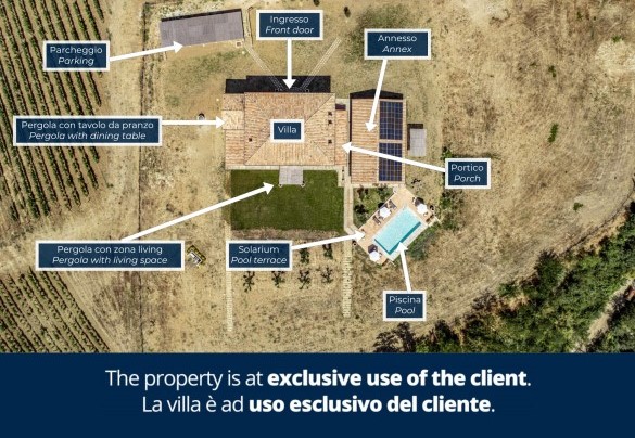 Tenuta Orsini - Property plan