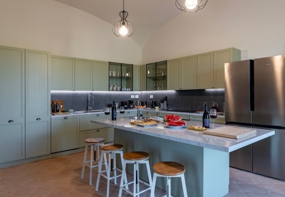 La cucina completamente equipaggiata - Tenuta Orsini 