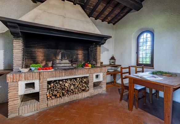 The barbecue located in the adjacent annex - Tenuta Sagherina