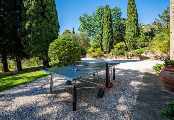 Area with ping pong table - Tenuta Sagherina