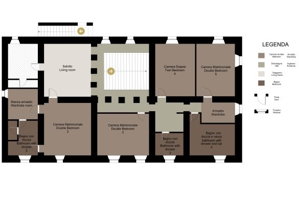 First Floor - Tenuta Santa Cristina