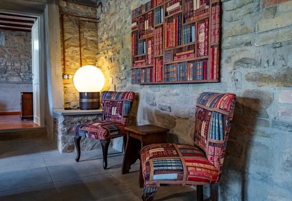 The billiard room on the ground floor - Tenuta Santa Cristina