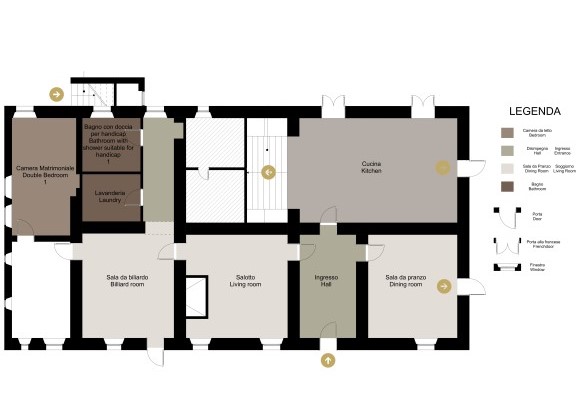 Ground Floor - Tenuta Santa Cristina