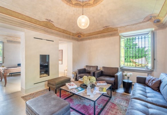 L’elegante soggiorno al pianterreno - Tenuta Schiavon Barrero