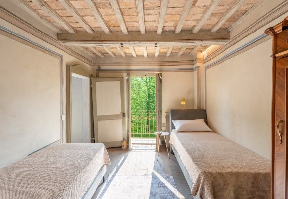 La camera doppia n. 5 al secondo piano con bagno en suite - Tenuta Schiavon Barrero