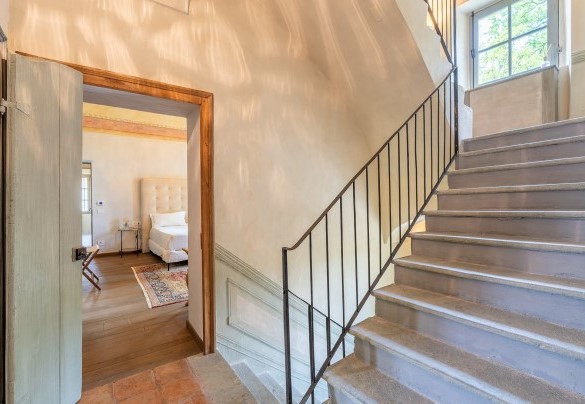 Salendo ventidue gradini si accede al secondo piano - Tenuta Schiavon Barrero