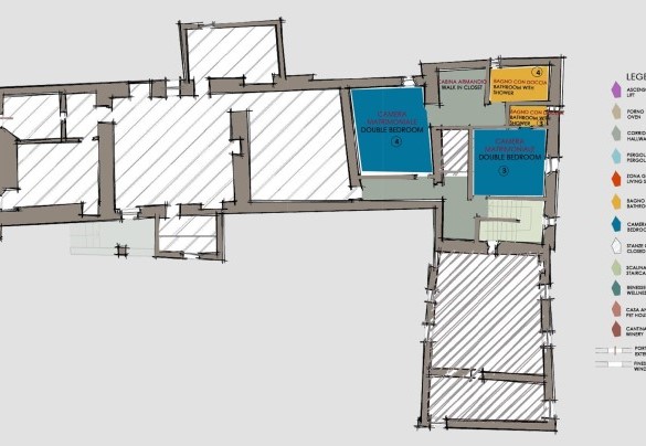 Second floor - Terra di Siena