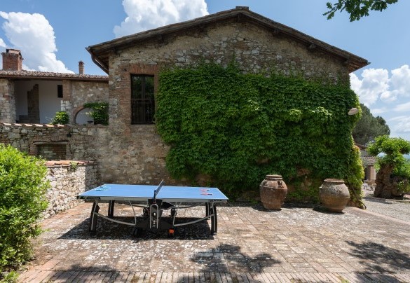 L’area ping pong – Terra di Siena