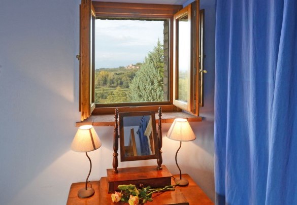 Il suggestivo panorama dalla camera - Terra San Raffaele