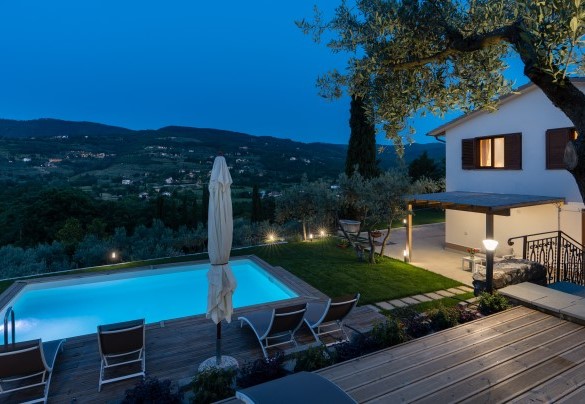 Panoramic view over the Arezzo hills - Terrazza sulla valle