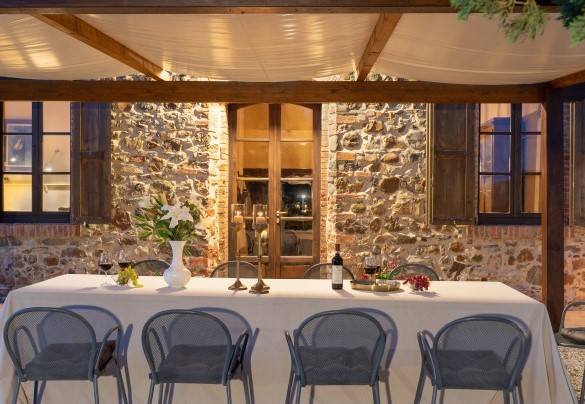 Veranda esterna per cene al fresco - Terripi