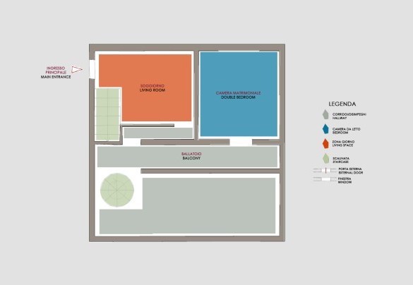 Torre al Poggio - First Floor