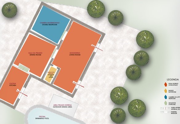 Torre al Poggio - Ground Floor