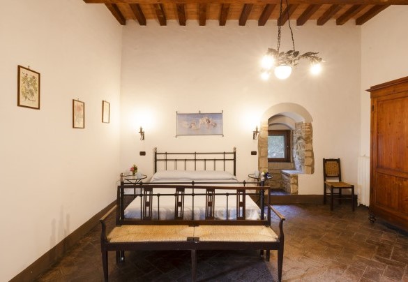 The double bedroom n.6 on the third floor - Torre di Paciano 