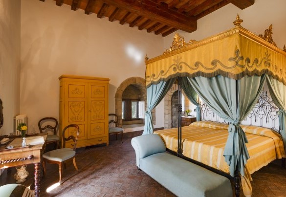 The double bedroom (king size) n.5 on the second floor - Torre di Paciano  