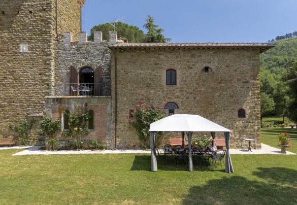 La proprietà si estende su una superficie di circa 3 ettari - Torre di Paciano