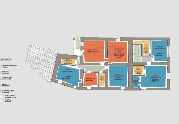 Torre Ginestre - First Floor