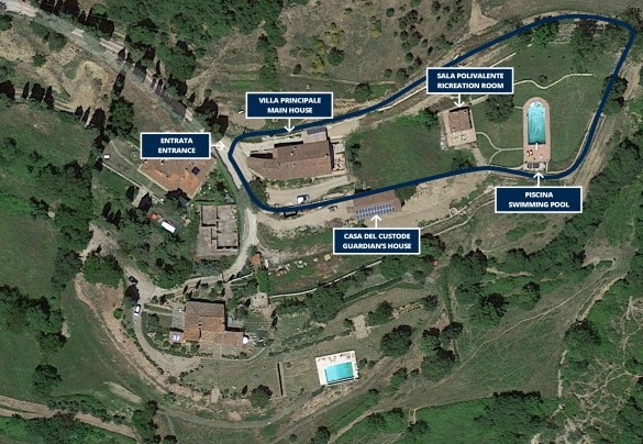 Torre Ginestre - Property Layout