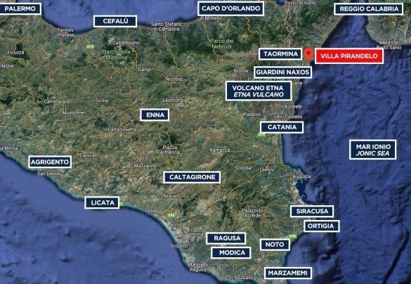 Torre Pirandello - Mappa 
