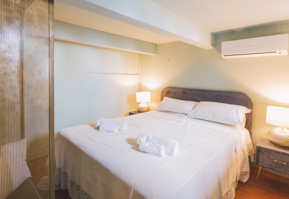 La camera da letto matrimoniale superiore - Torre Pirandello