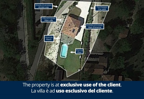 Tramonto Albese - Property Plan