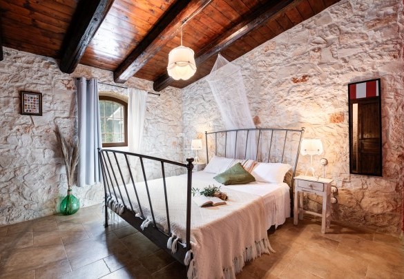 The main double room of the Trulli - Trulli Littoria