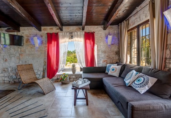Relaxation corner inside the spa area – Trulli Littoria