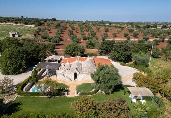 Exterior view from above – Trulli Littoria