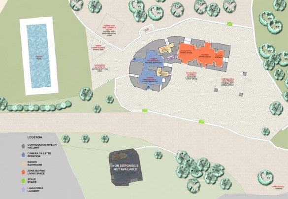 Trullo Luna - Floor Plan