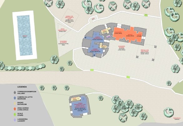 Trullo Luna - Planimetria