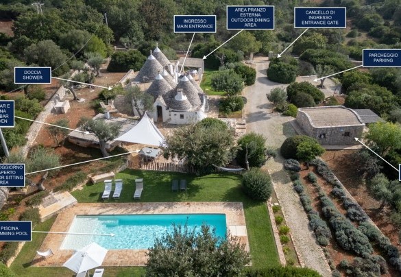 Trullo Luna - Property Plan