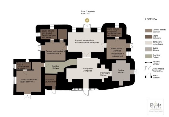 Ground floor - Trullo Magnifico