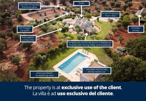 Property Plan - Trullo Magnifico