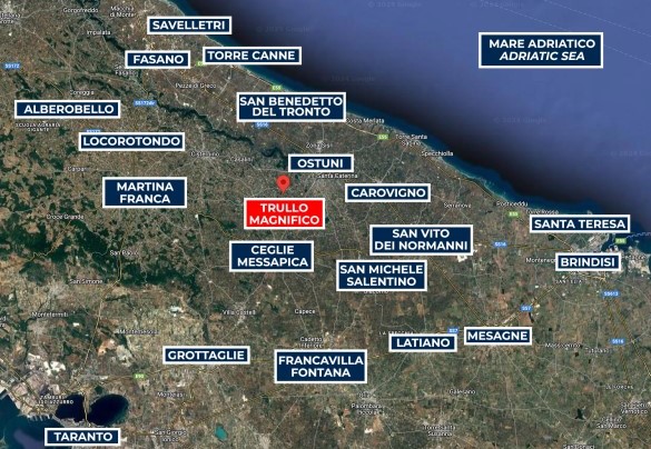 Map - Trullo Magnifico