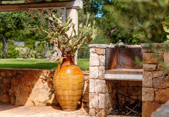 The barbecue area - Trullo Magnifico