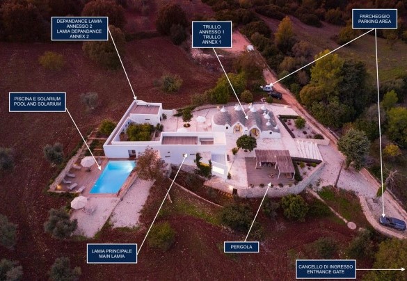 Trullo Santa Pazienza - Property Plan