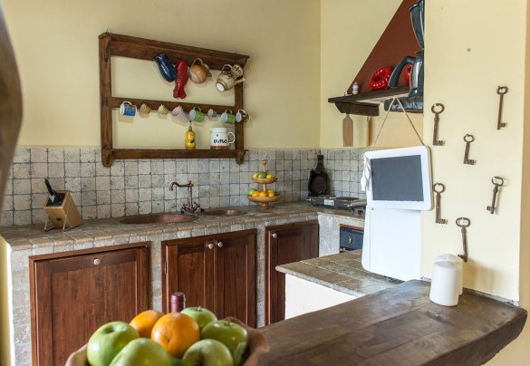 Detail of the kitchen - Val di Marco