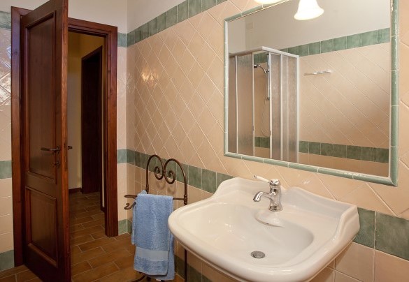 Bathroom with shower on the ground floor - Val di Marco 