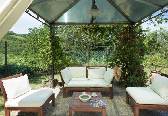 Gazebo perfect for an aperitif - Val di Marco