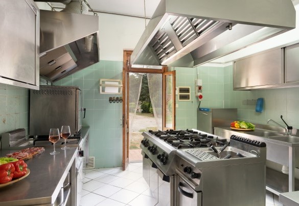 La cucina professionale attrezzata - Valleverde