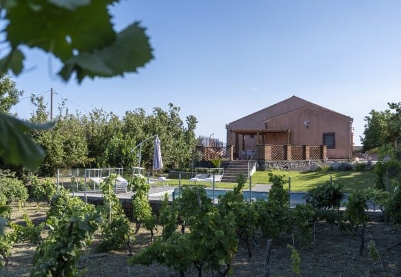 La facciata  - Vigne dell’Etna	