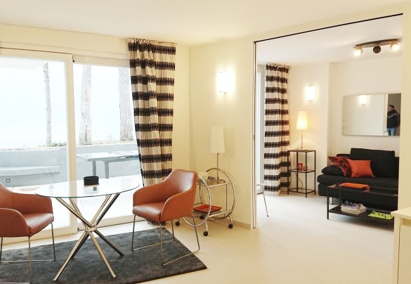 Zona living al pian terreno - Villa Abetaia