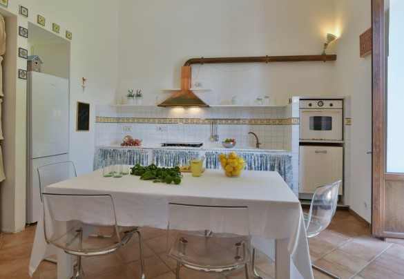 La sala da pranzo - Villa Afrodite 