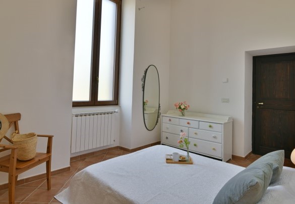 La camera da letto matrimoniale n. 1 a piano terra - Villa Afrodite 