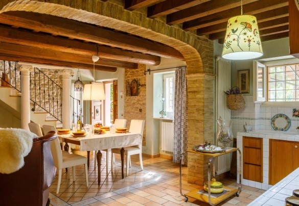Dining room complete with kitchen - Villa Agave