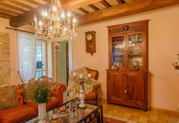 Living room with sofas - Villa Agave